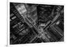 New York City Looking Down-Bruce Getty-Framed Photographic Print