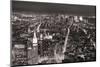 New York City Manhattan Aerial View At Dusk With Urban City Skyline And Skyscrapers Buildings-Songquan Deng-Mounted Photographic Print