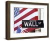 New York City, Manhattan, Downtown Financial District - Wall Street and the New York Stock Exchange-Gavin Hellier-Framed Photographic Print