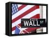 New York City, Manhattan, Downtown Financial District - Wall Street and the New York Stock Exchange-Gavin Hellier-Framed Stretched Canvas