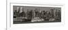 New York City, Manhattan, Panoramic View of Mid Town Manhattan across the Hudson River, USA-Gavin Hellier-Framed Photographic Print