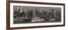 New York City, Manhattan, Panoramic View of Mid Town Manhattan across the Hudson River, USA-Gavin Hellier-Framed Photographic Print