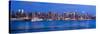 New York City, Manhattan, Panoramic View of Mid Town Manhattan across the Hudson River, USA-Gavin Hellier-Stretched Canvas