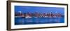 New York City, Manhattan, Panoramic View of Mid Town Manhattan across the Hudson River, USA-Gavin Hellier-Framed Photographic Print