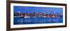 New York City, Manhattan, Panoramic View of Mid Town Manhattan across the Hudson River, USA-Gavin Hellier-Framed Photographic Print