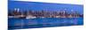 New York City, Manhattan, Panoramic View of Mid Town Manhattan across the Hudson River, USA-Gavin Hellier-Mounted Photographic Print