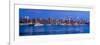 New York City, Manhattan, Panoramic View of Mid Town Manhattan across the Hudson River, USA-Gavin Hellier-Framed Photographic Print