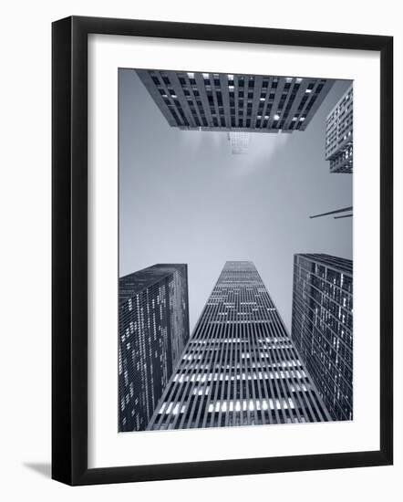 New York City, Manhattan, Skyscrapers Along Sixth Avenue, USA-Gavin Hellier-Framed Photographic Print