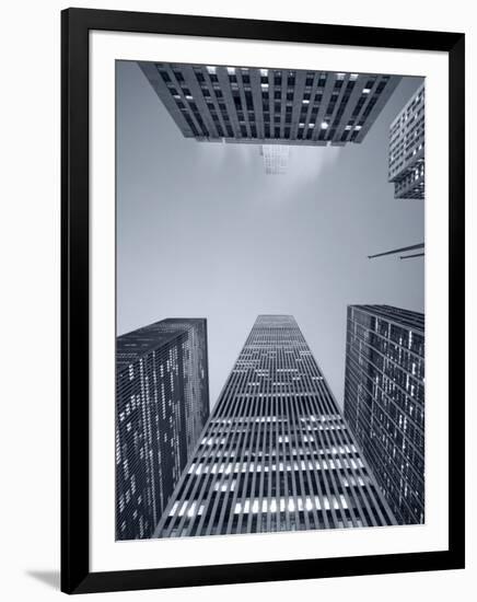 New York City, Manhattan, Skyscrapers Along Sixth Avenue, USA-Gavin Hellier-Framed Photographic Print