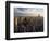 New York City, Manhattan, View of Downtown and Empire State Building from Rockerfeller Centre, USA-Gavin Hellier-Framed Photographic Print