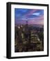 New York City, Manhattan, View Towards Downtown; Empire State Building from Rockerfeller Centre, US-Gavin Hellier-Framed Photographic Print