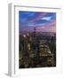 New York City, Manhattan, View Towards Downtown; Empire State Building from Rockerfeller Centre, US-Gavin Hellier-Framed Photographic Print