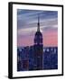 New York City, Manhattan, View Towards Downtown; Empire State Building from Rockerfeller Centre, US-Gavin Hellier-Framed Photographic Print