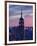 New York City, Manhattan, View Towards Downtown; Empire State Building from Rockerfeller Centre, US-Gavin Hellier-Framed Photographic Print