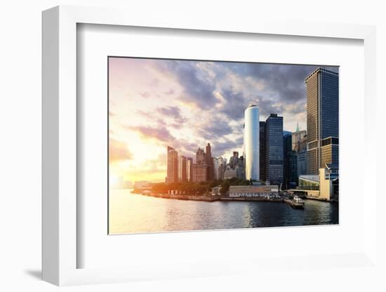 New York City Manhattan-dellm60-Framed Photographic Print