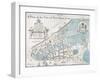 New York City Map, 1728-null-Framed Giclee Print