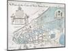 New York City Map, 1728-null-Mounted Giclee Print