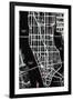 New York City Map-Tom Frazier-Framed Giclee Print