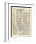 New York City Map-Wild Apple Portfolio-Framed Art Print