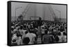 New York City Marathon, Verrazano Narrows Bridge, 1985-Anthony Butera-Framed Stretched Canvas
