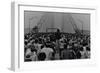 New York City Marathon, Verrazano Narrows Bridge, 1985-Anthony Butera-Framed Giclee Print