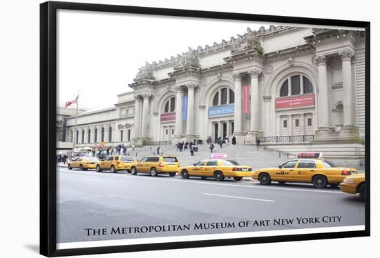 New York City - Metropolitan Museum of Art, Color-null-Framed Poster