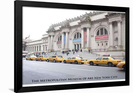 New York City - Metropolitan Museum of Art, Color-null-Framed Poster