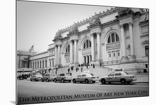 New York City - Metropolitan Museum of Art-null-Mounted Poster