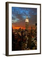 New York City Midtown Skyline-Gary718-Framed Photographic Print