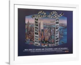 New York City Movies and Television-Pitigliani-Framed Art Print