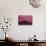 New York City, New York - Pink Skyline-Lantern Press-Stretched Canvas displayed on a wall