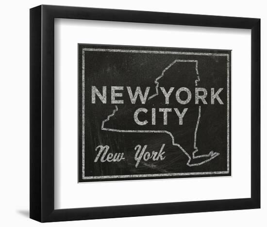 New York City, New York-John Golden-Framed Art Print