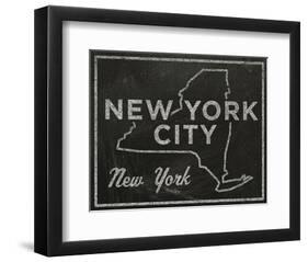 New York City, New York-John Golden-Framed Art Print