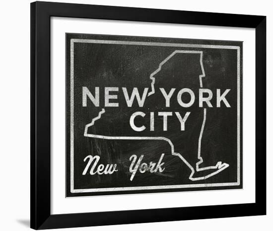 New York City, New York-John W^ Golden-Framed Art Print