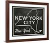 New York City, New York-John W^ Golden-Framed Art Print