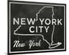 New York City, New York-John W^ Golden-Mounted Art Print
