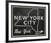 New York City, New York-John W^ Golden-Framed Art Print