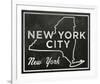 New York City, New York-John W^ Golden-Framed Art Print