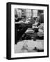 New York City Newspaper Strike, Photo-Engravers on Strike, Nearly Empty Newsroom of the Daily News-Ralph Morse-Framed Photographic Print