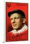 New York City, NY, New York Giants, Arlie Latham, Baseball Card-Lantern Press-Framed Art Print