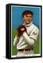 New York City, NY, New York Giants, Christy Mathewson, Baseball Card-Lantern Press-Framed Stretched Canvas