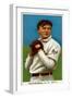 New York City, NY, New York Giants, Christy Mathewson, Baseball Card-Lantern Press-Framed Art Print