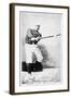 New York City, NY, New York Giants, George Gore, Baseball Card-Lantern Press-Framed Art Print