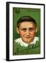 New York City, NY, New York Giants, George H. Schlei, Baseball Card-Lantern Press-Framed Art Print