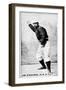 New York City, NY, New York Giants, Jim O'Rourke, Baseball Card-Lantern Press-Framed Art Print
