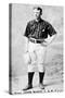 New York City, NY, New York Giants, John, Capt. Ward, Baseball Card-Lantern Press-Stretched Canvas