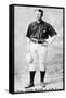 New York City, NY, New York Giants, John, Capt. Ward, Baseball Card-Lantern Press-Framed Stretched Canvas