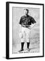 New York City, NY, New York Giants, John, Capt. Ward, Baseball Card-Lantern Press-Framed Art Print