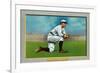 New York City, NY, New York Giants, John McGraw, Baseball Card-Lantern Press-Framed Art Print