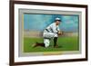 New York City, NY, New York Giants, John McGraw, Baseball Card-Lantern Press-Framed Premium Giclee Print